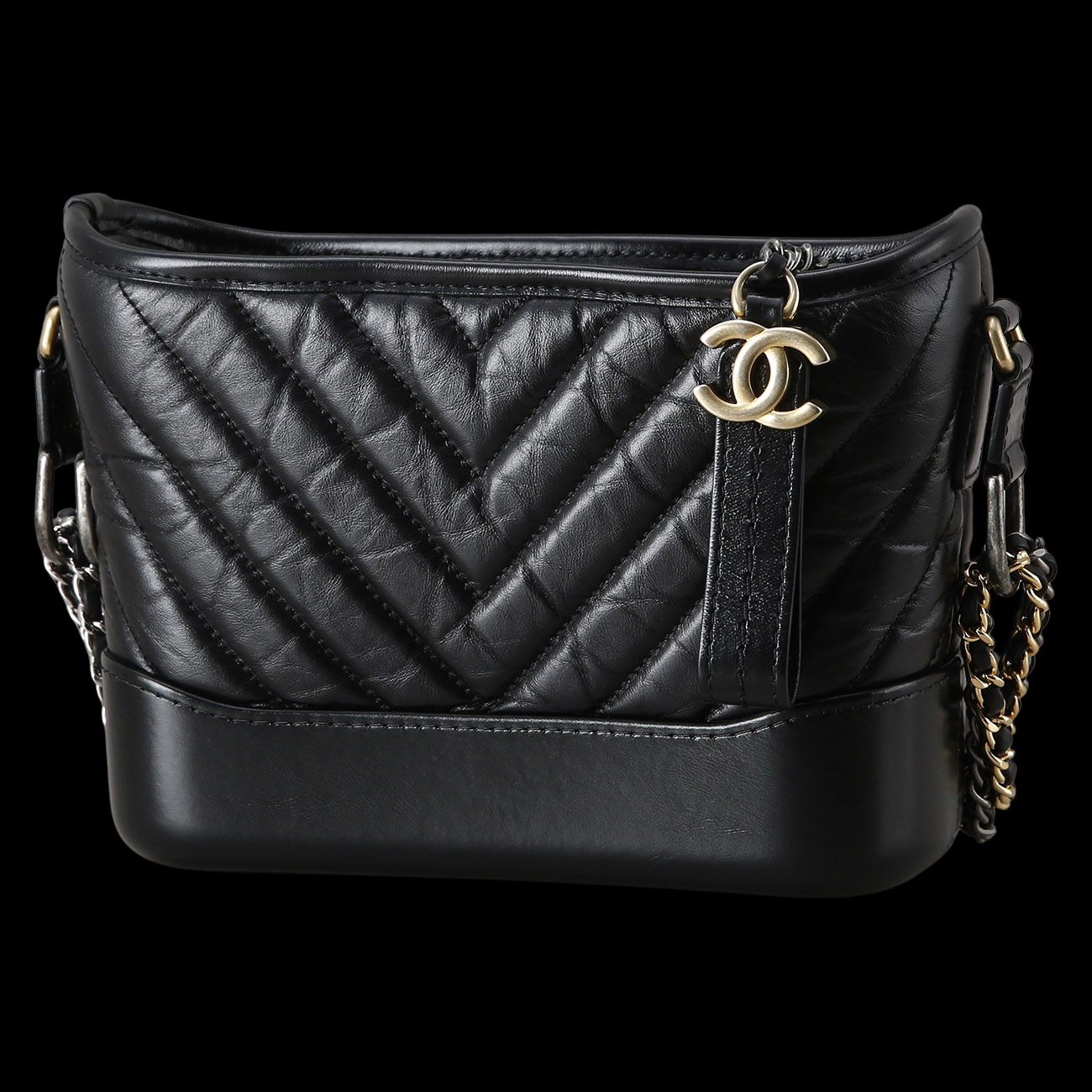 CHANEL(USED)샤넬 쉐브론 가브리엘 호보 스몰