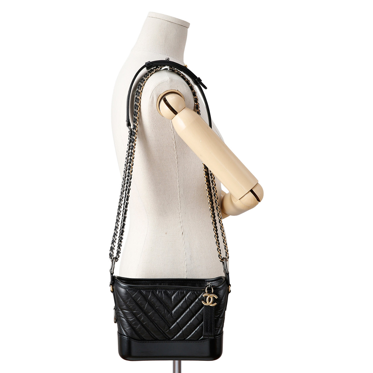 CHANEL(USED)샤넬 쉐브론 가브리엘 호보 스몰