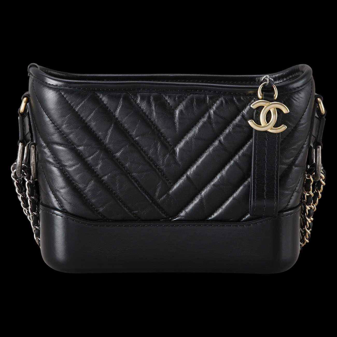 CHANEL(USED)샤넬 쉐브론 가브리엘 호보 스몰