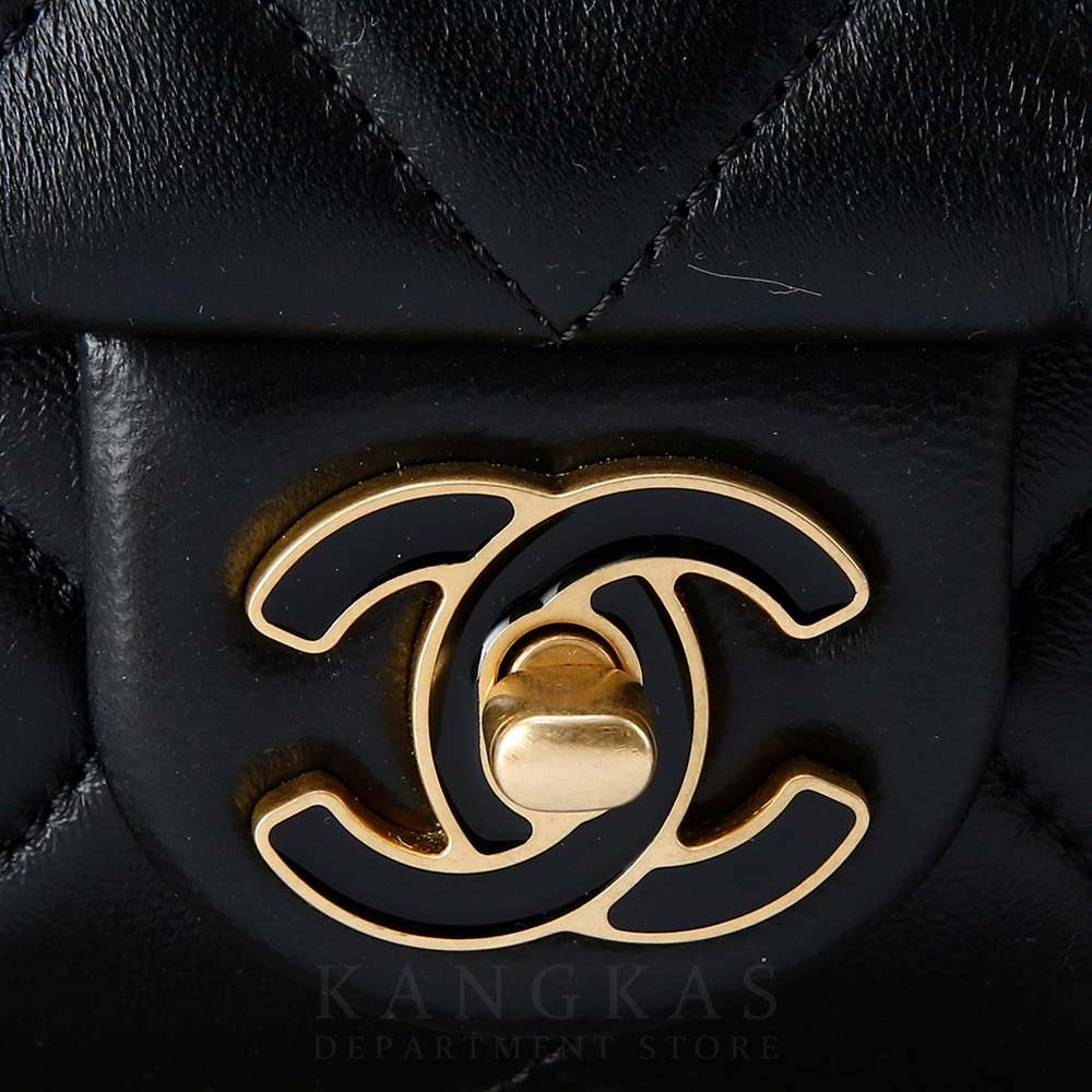 CHANEL(USED)샤넬 AS3114 시즌 체인 플랩백