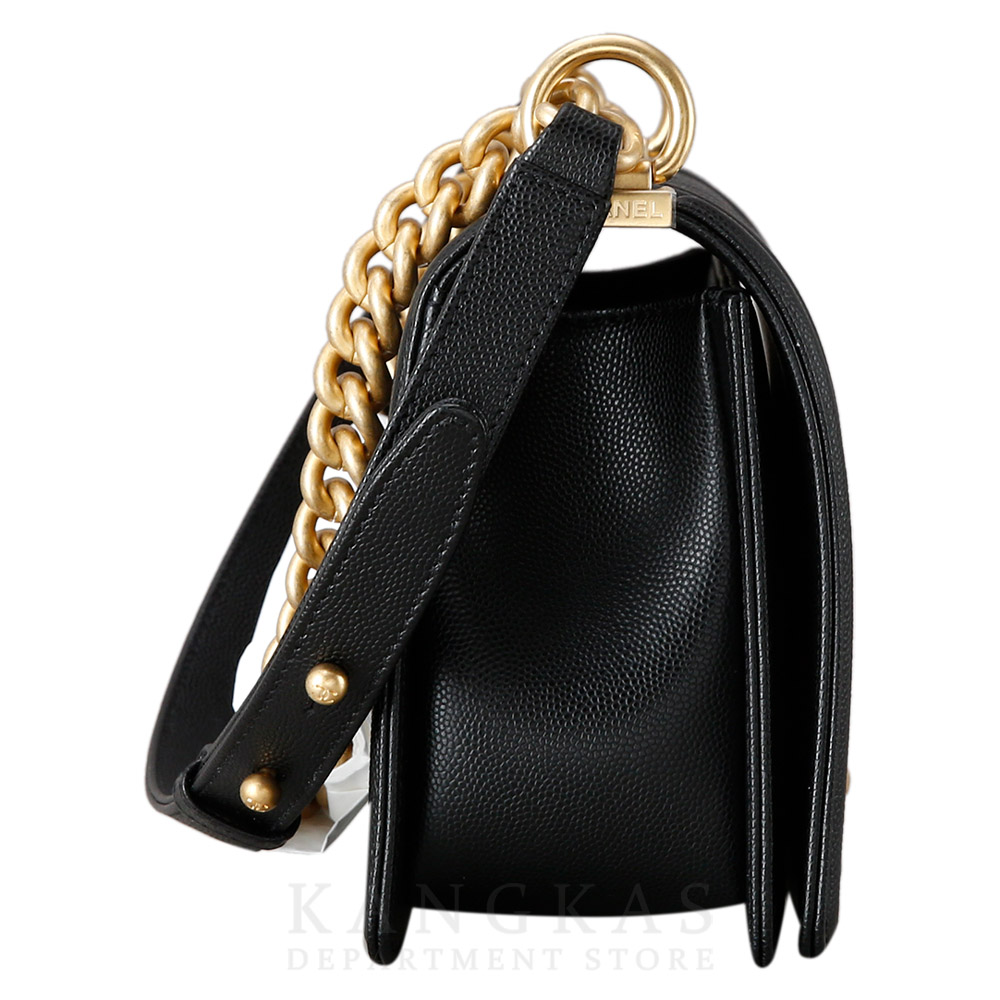 CHANEL(USED)샤넬 캐비어 보이샤넬 미듐 플랩백