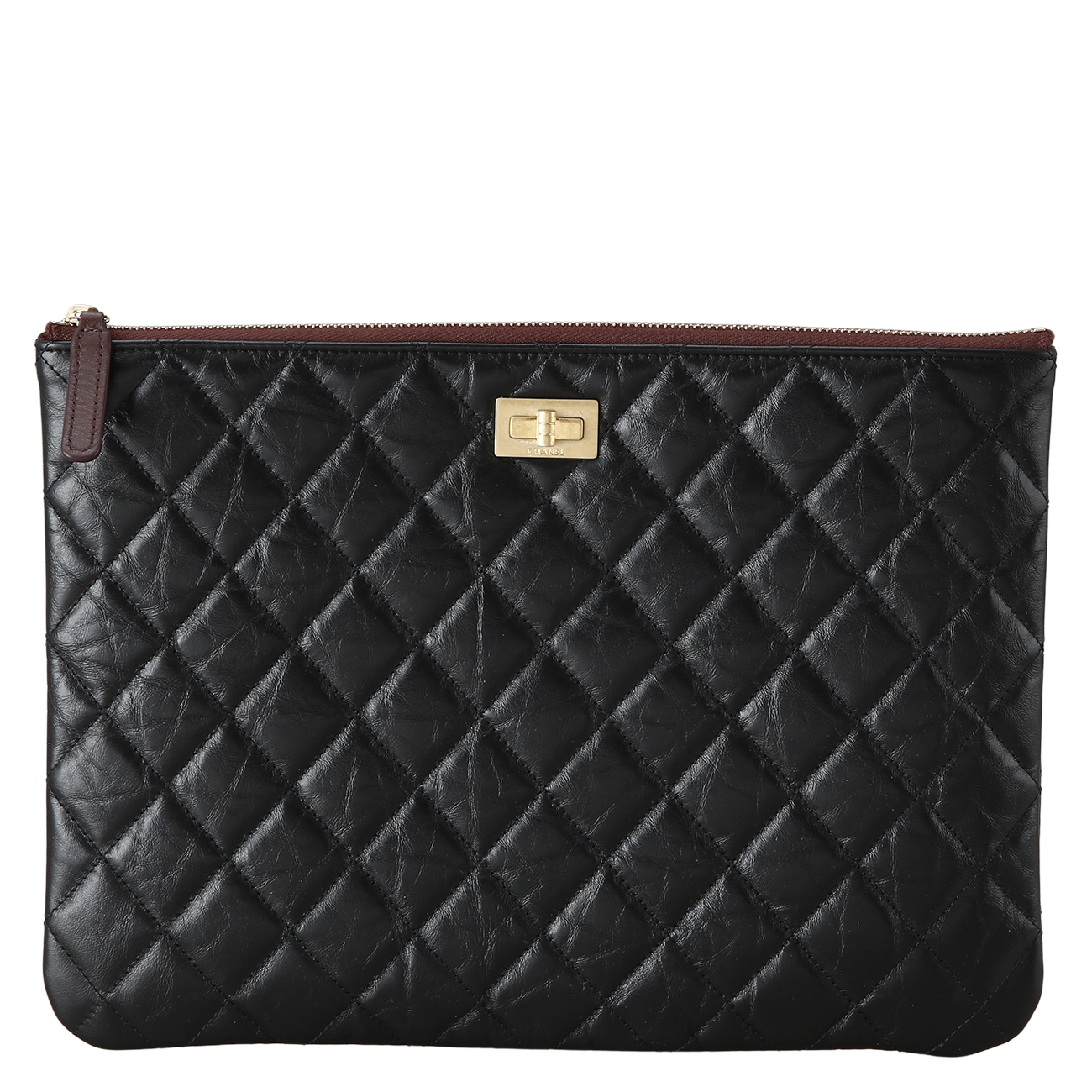CHANEL(USED)샤넬 2.55 빈티지 클러치 뉴미듐