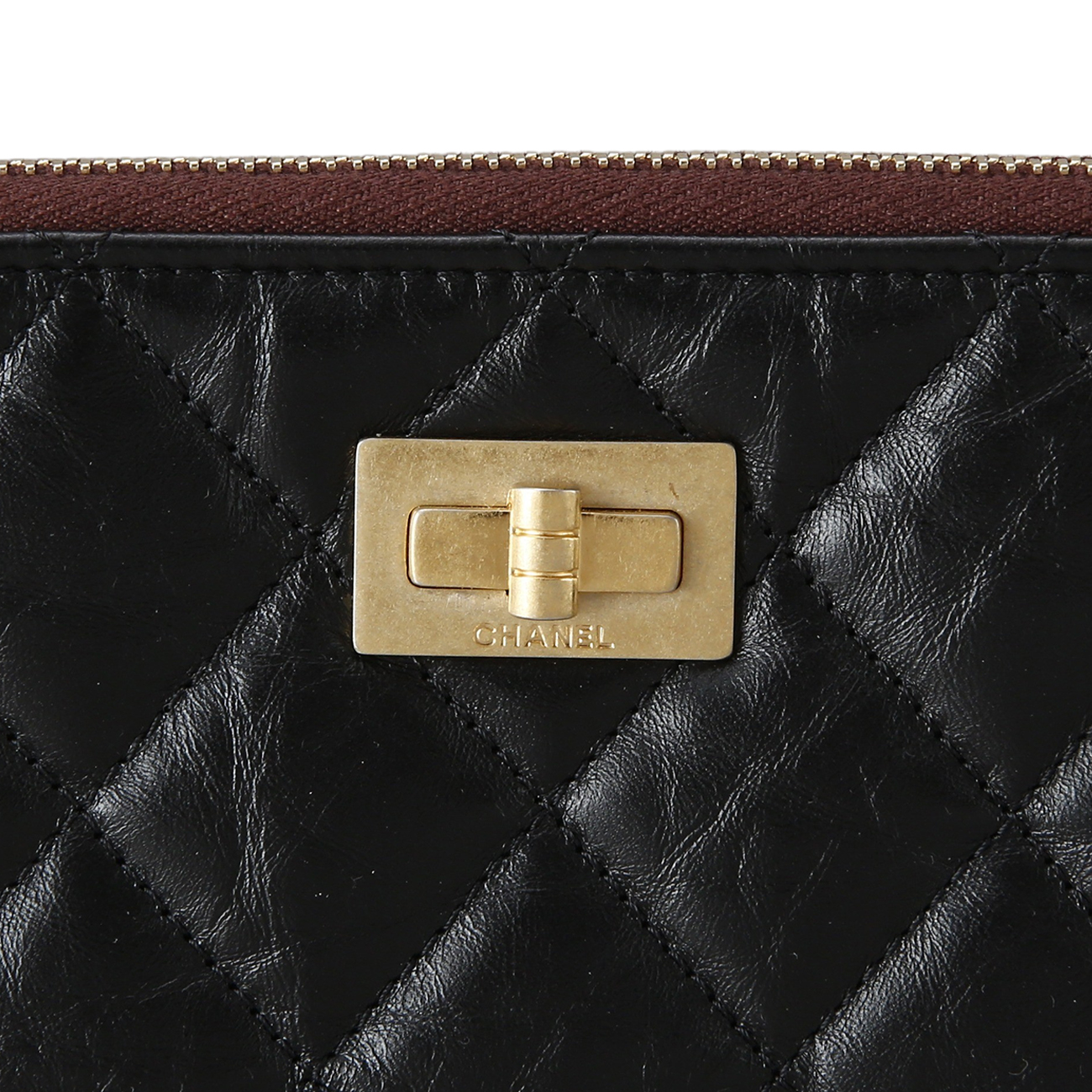 CHANEL(USED)샤넬 2.55 빈티지 클러치 뉴미듐