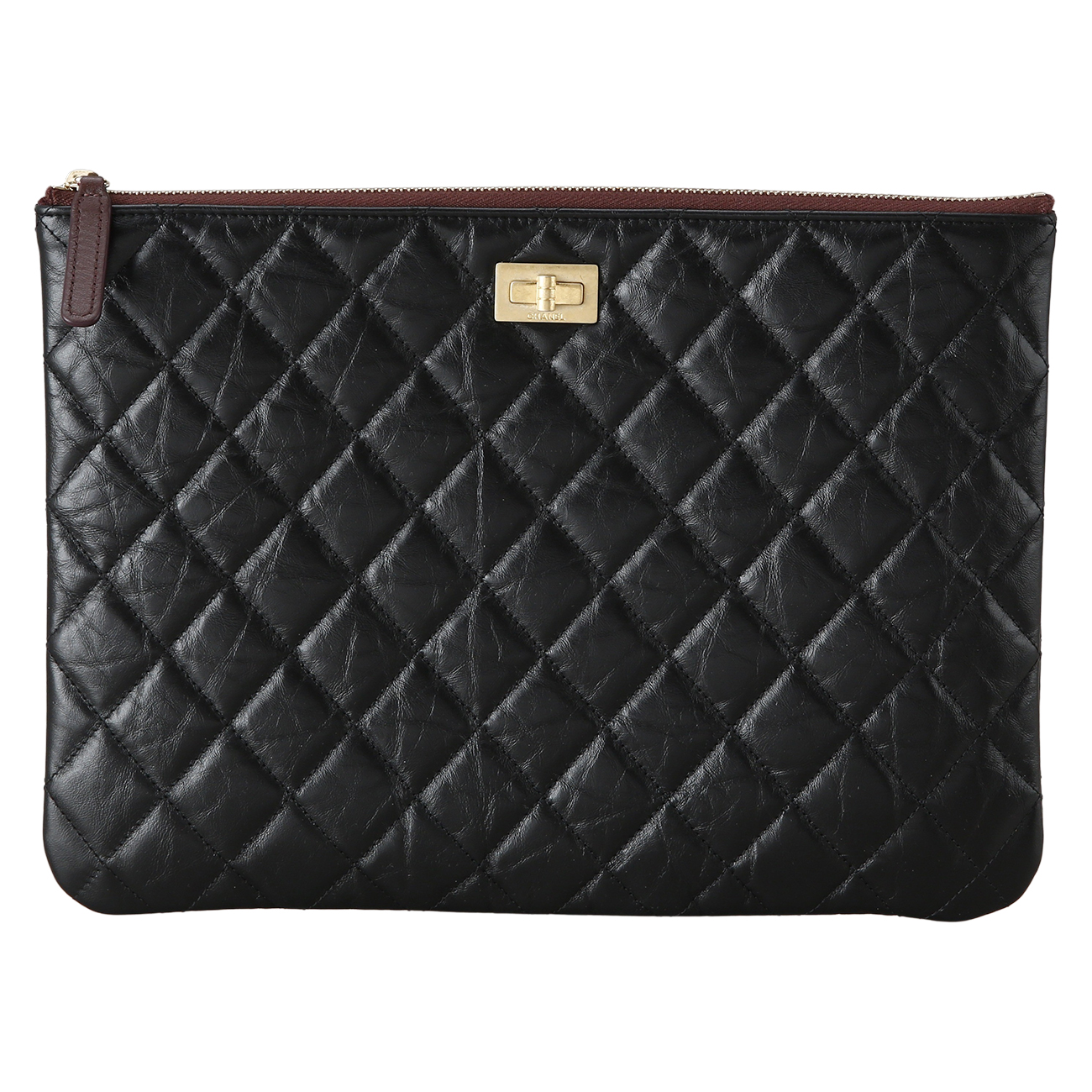 CHANEL(USED)샤넬 2.55 빈티지 클러치 뉴미듐