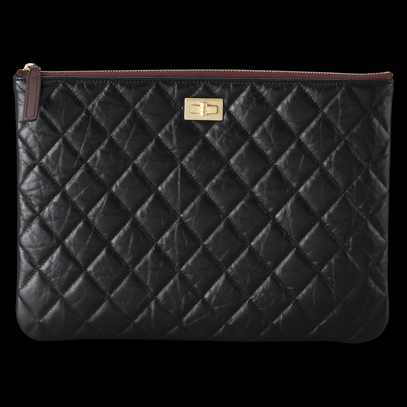 CHANEL(USED)샤넬 2.55 빈티지 클러치 뉴미듐