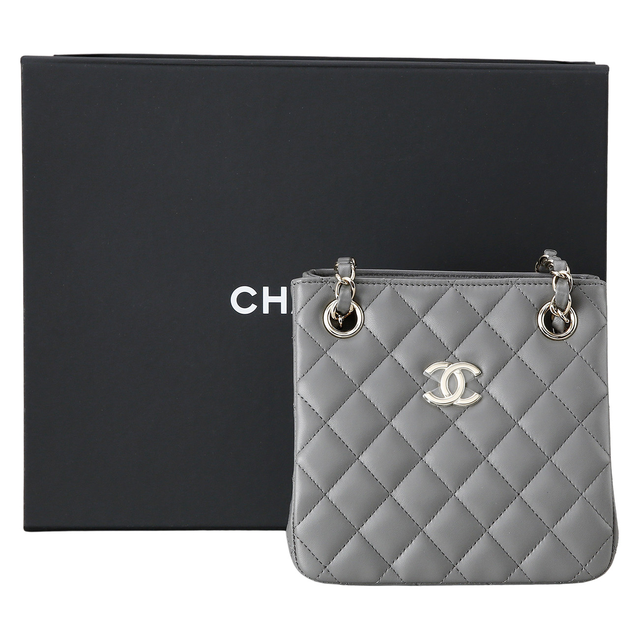 CHANEL(USED)샤넬 시즌 클래식 미니 버킷백