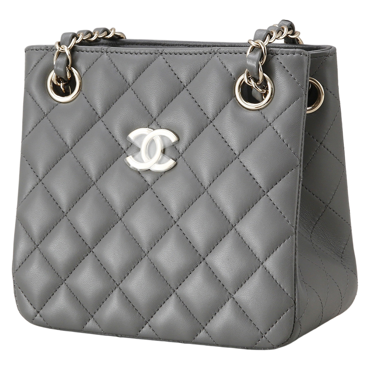 CHANEL(USED)샤넬 시즌 클래식 미니 버킷백