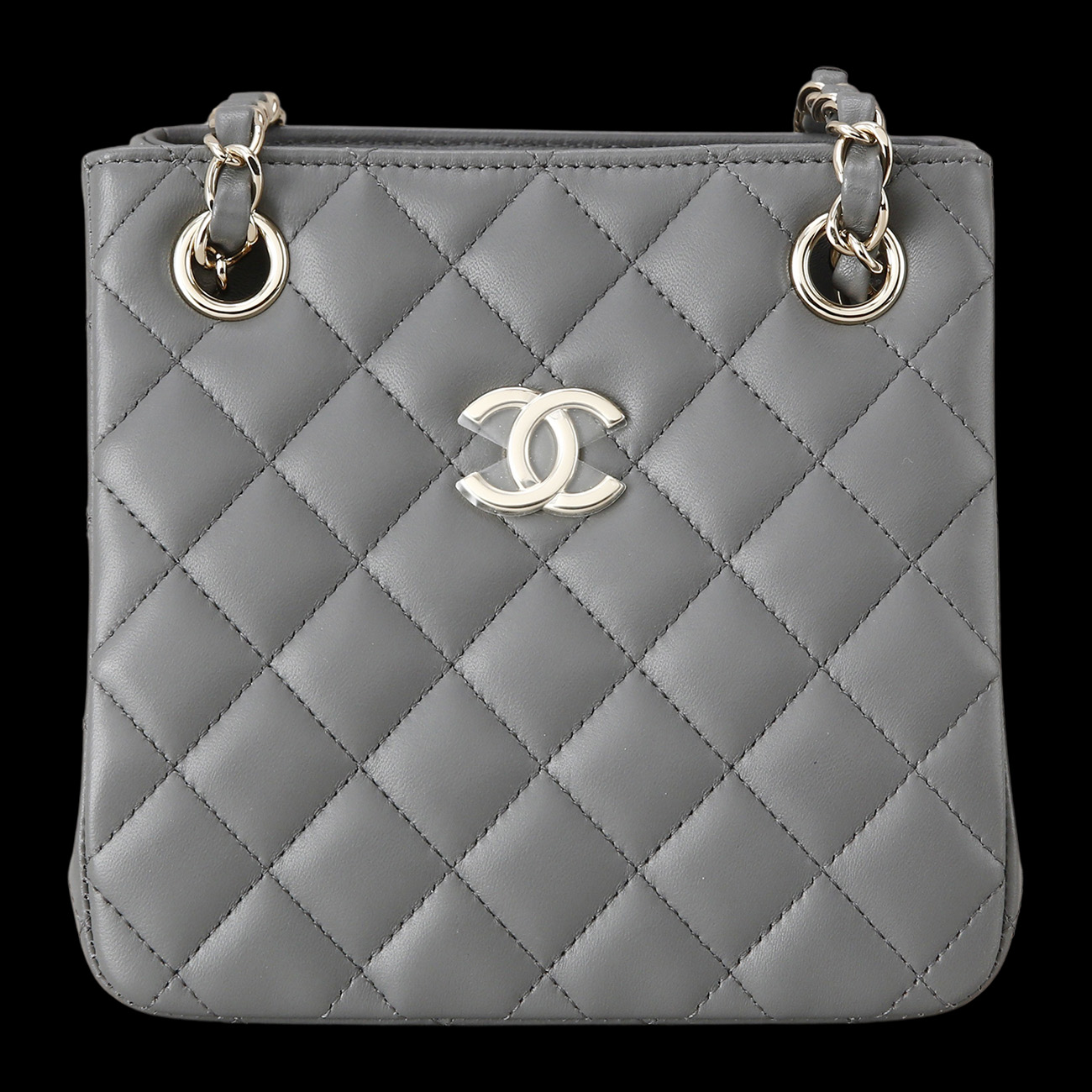 CHANEL(USED)샤넬 시즌 클래식 미니 버킷백