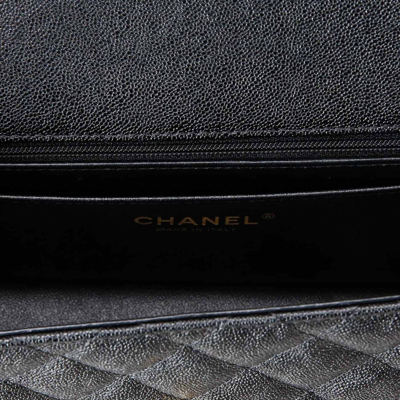 CHANEL(USED)샤넬 캐비어 클래식 뉴미니 탑핸들