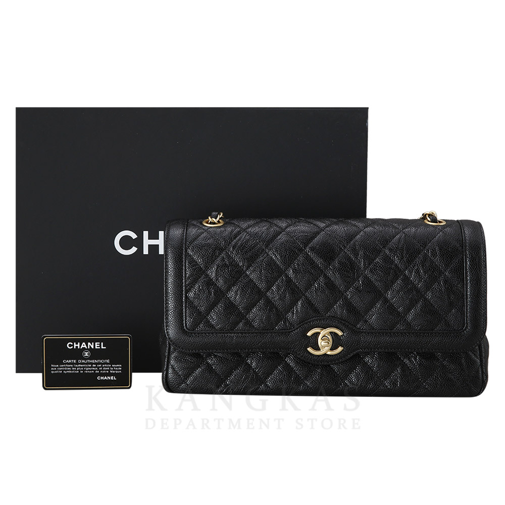 CHANEL(USED)샤넬 A91056 시즌 캐비어 체인 플랩백