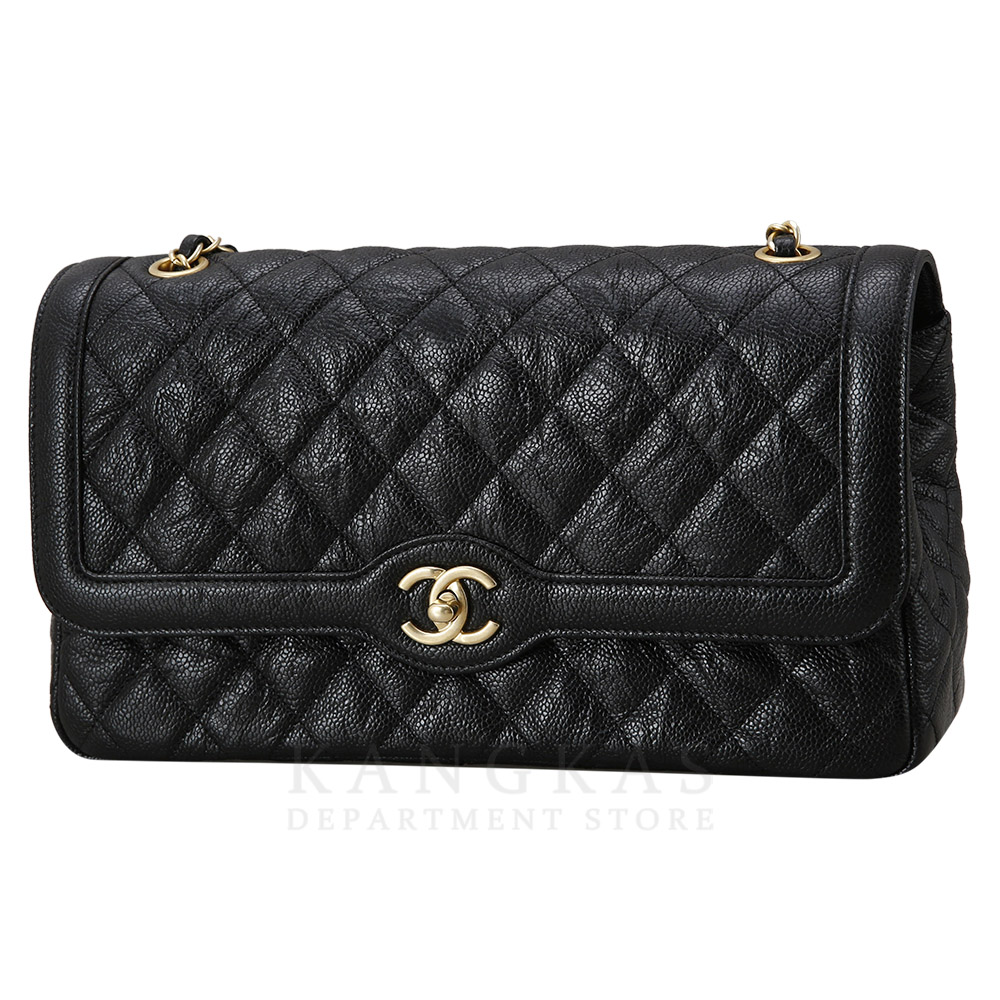 CHANEL(USED)샤넬 A91056 시즌 캐비어 체인 플랩백