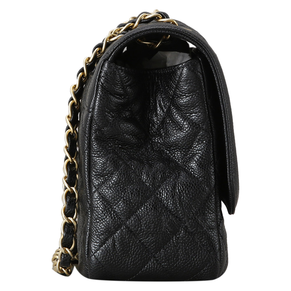 CHANEL(USED)샤넬 A91056 시즌 캐비어 체인 플랩백
