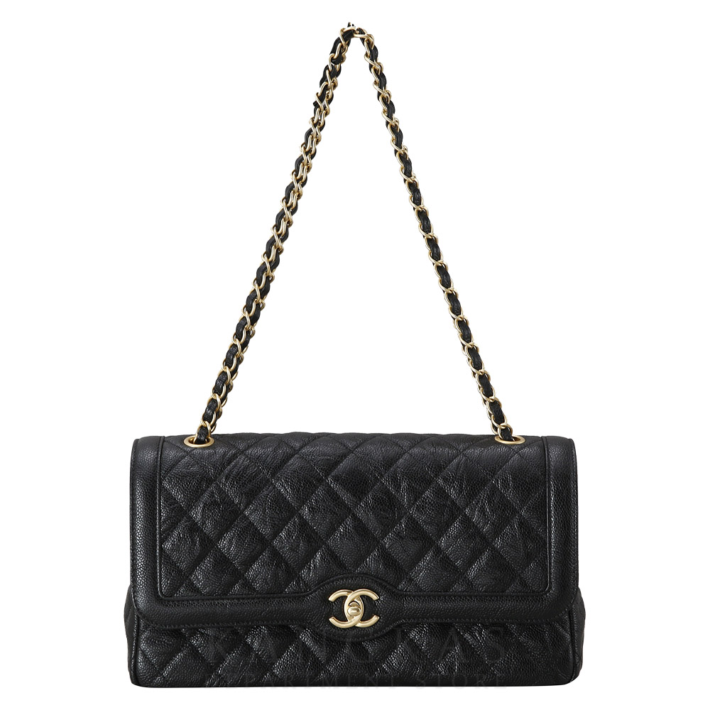 CHANEL(USED)샤넬 A91056 시즌 캐비어 체인 플랩백