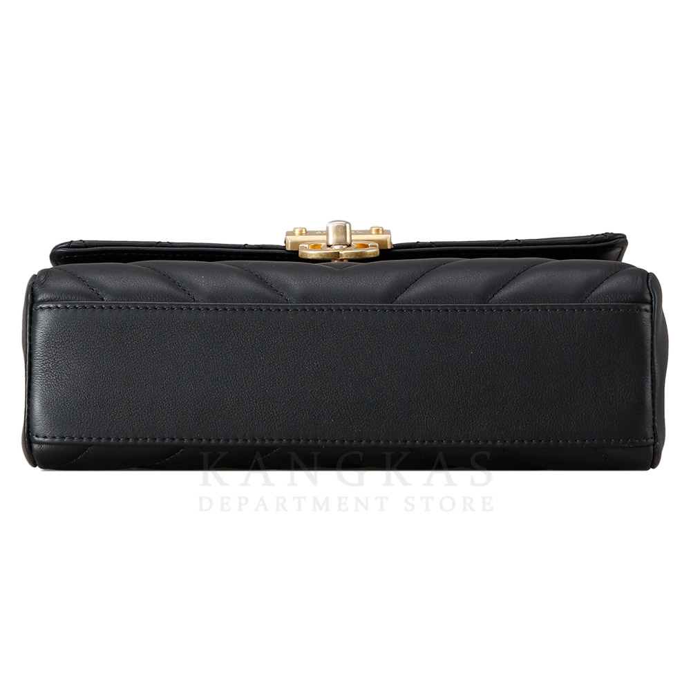 CHANEL(USED)샤넬 시즌 쉐브론 퀼팅 탑핸들 체인백