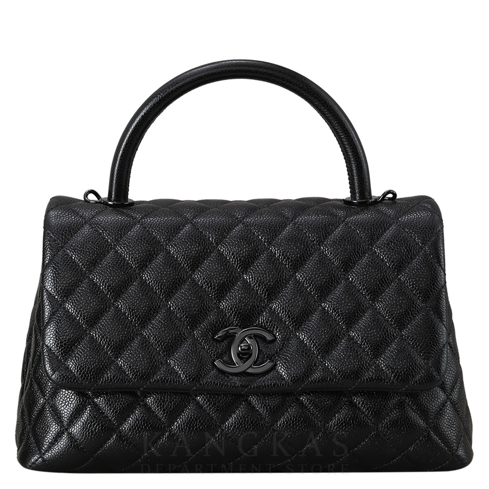 CHANEL(USED)샤넬 캐비어 코코핸들 미듐