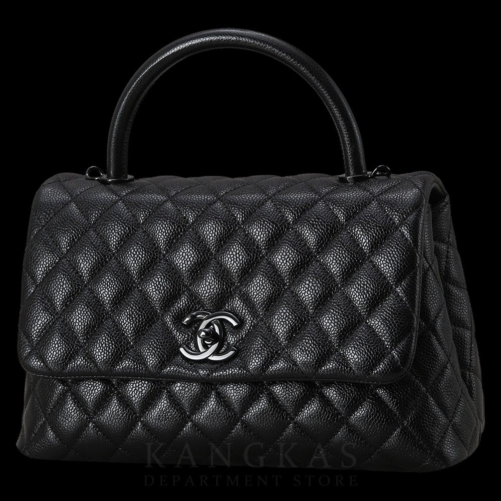 CHANEL(USED)샤넬 캐비어 코코핸들 미듐
