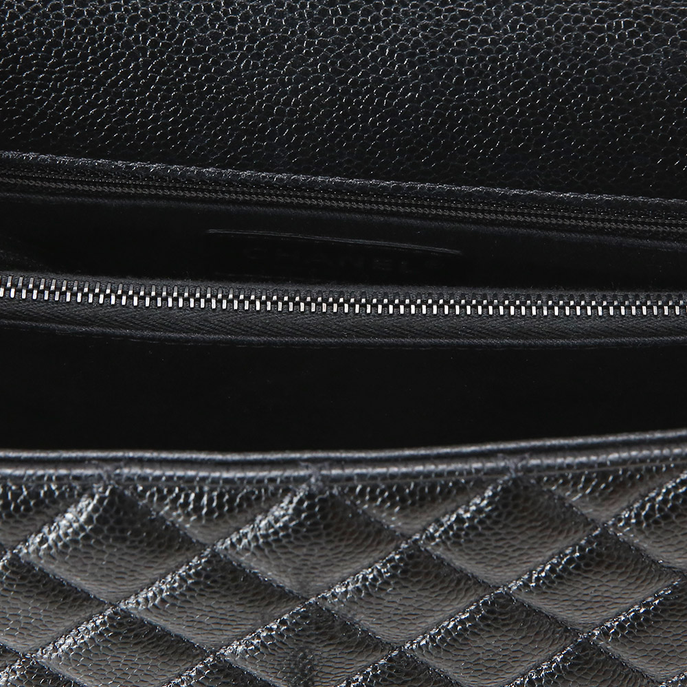 CHANEL(USED)샤넬 캐비어 코코핸들 미듐