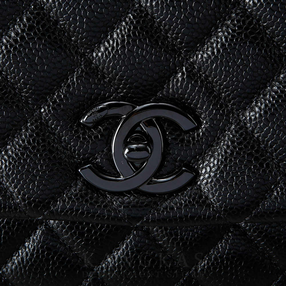CHANEL(USED)샤넬 캐비어 코코핸들 미듐