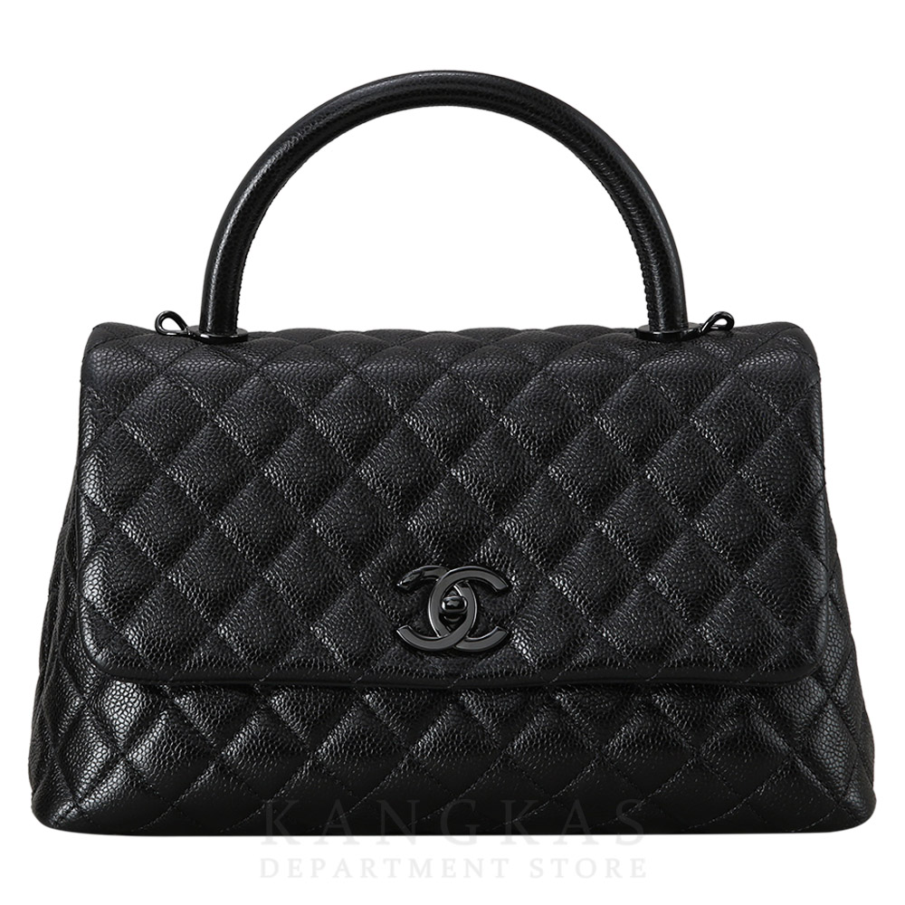 CHANEL(USED)샤넬 캐비어 코코핸들 미듐