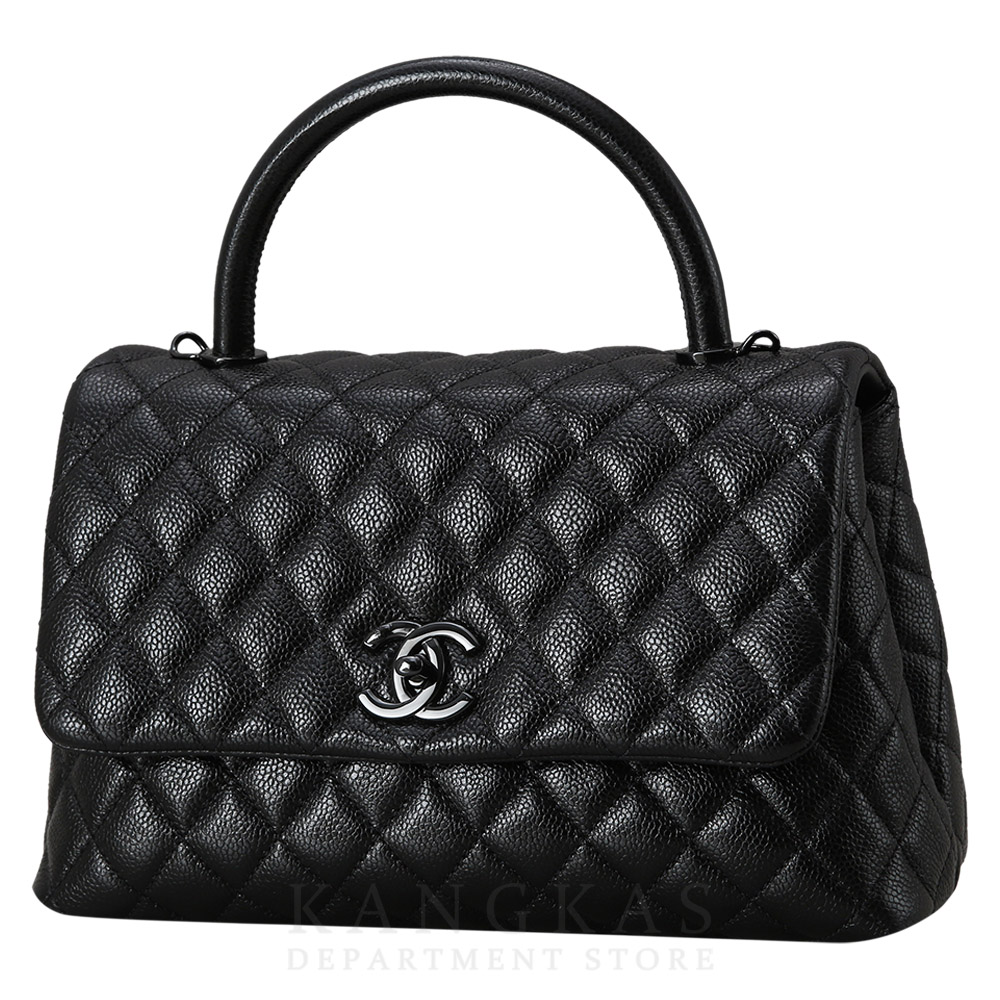 CHANEL(USED)샤넬 캐비어 코코핸들 미듐