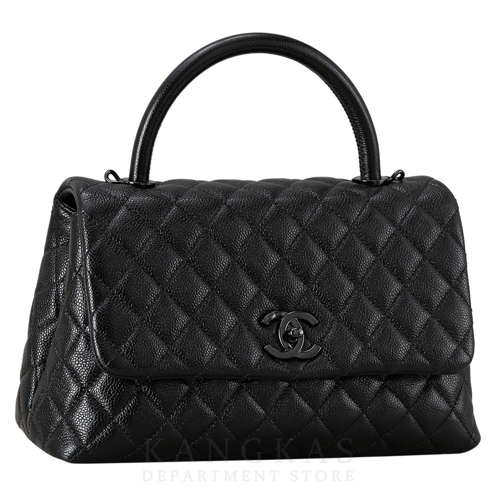 CHANEL(USED)샤넬 캐비어 코코핸들 미듐