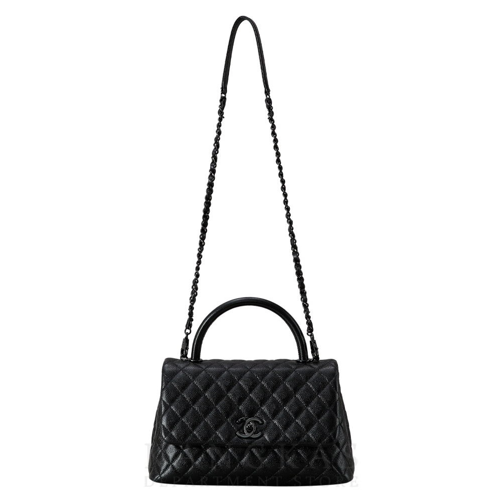 CHANEL(USED)샤넬 캐비어 코코핸들 미듐