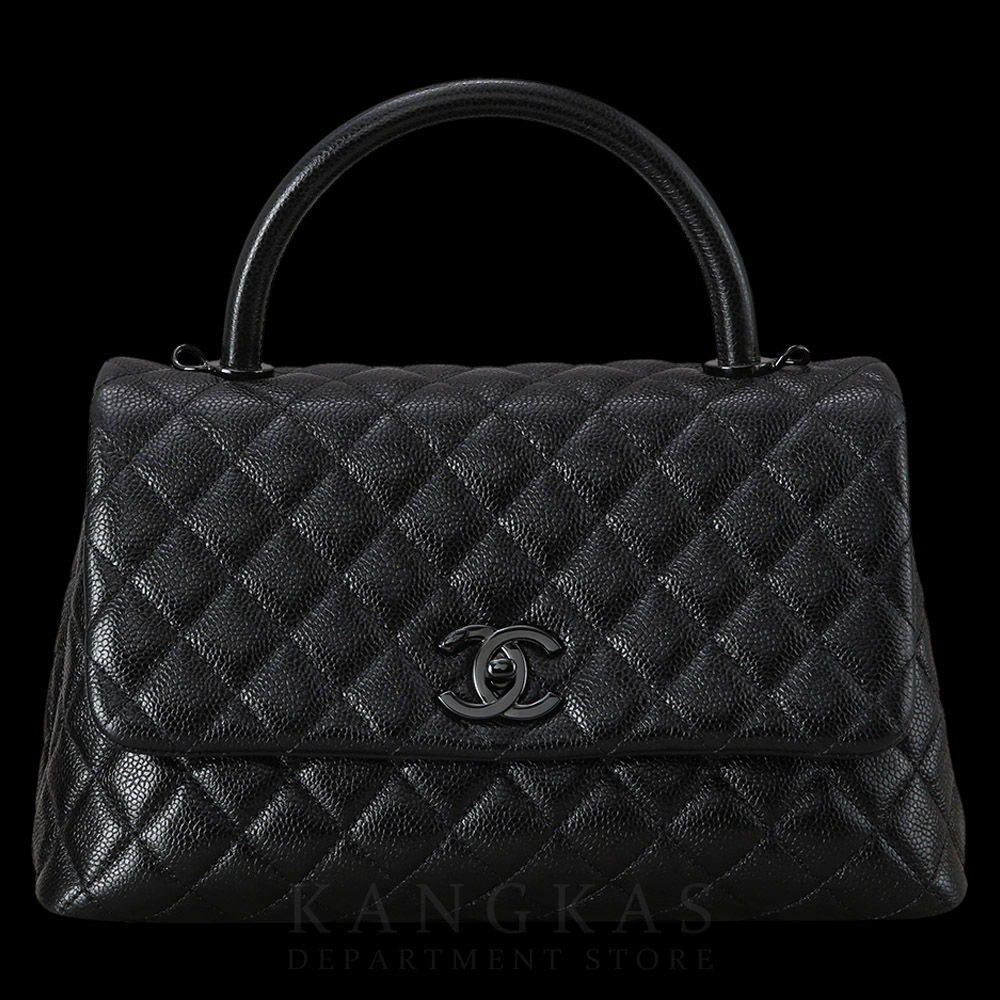 CHANEL(USED)샤넬 캐비어 코코핸들 미듐