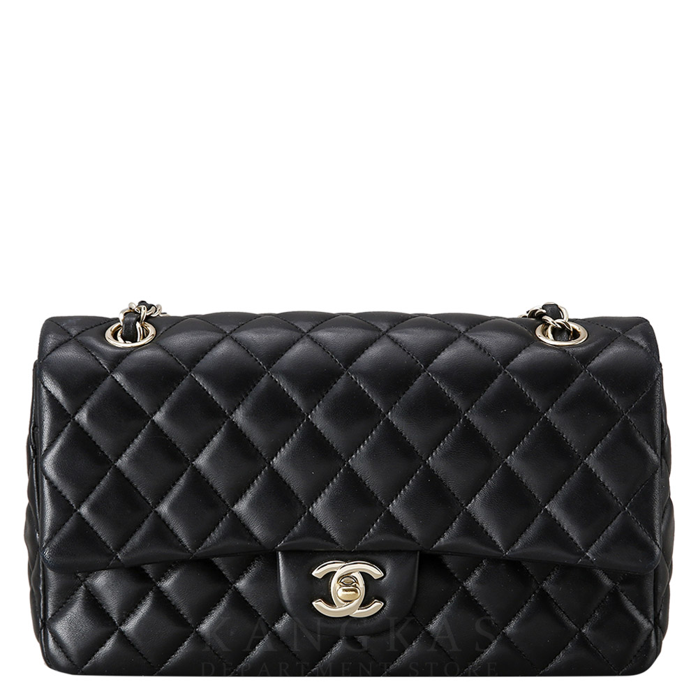 CHANEL(USED)샤넬 시즌 클래식 램스킨 미듐 플랩백