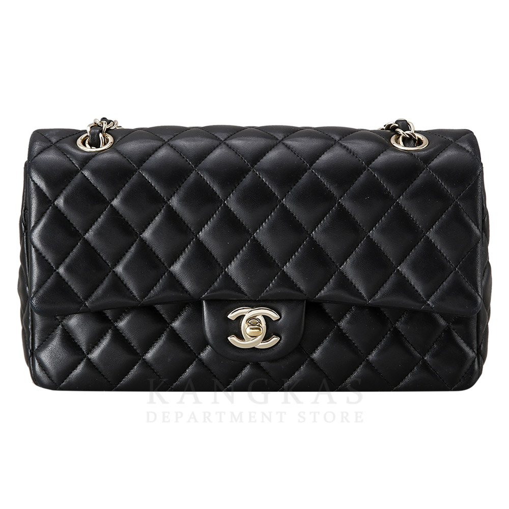 CHANEL(USED)샤넬 시즌 클래식 램스킨 미듐 플랩백