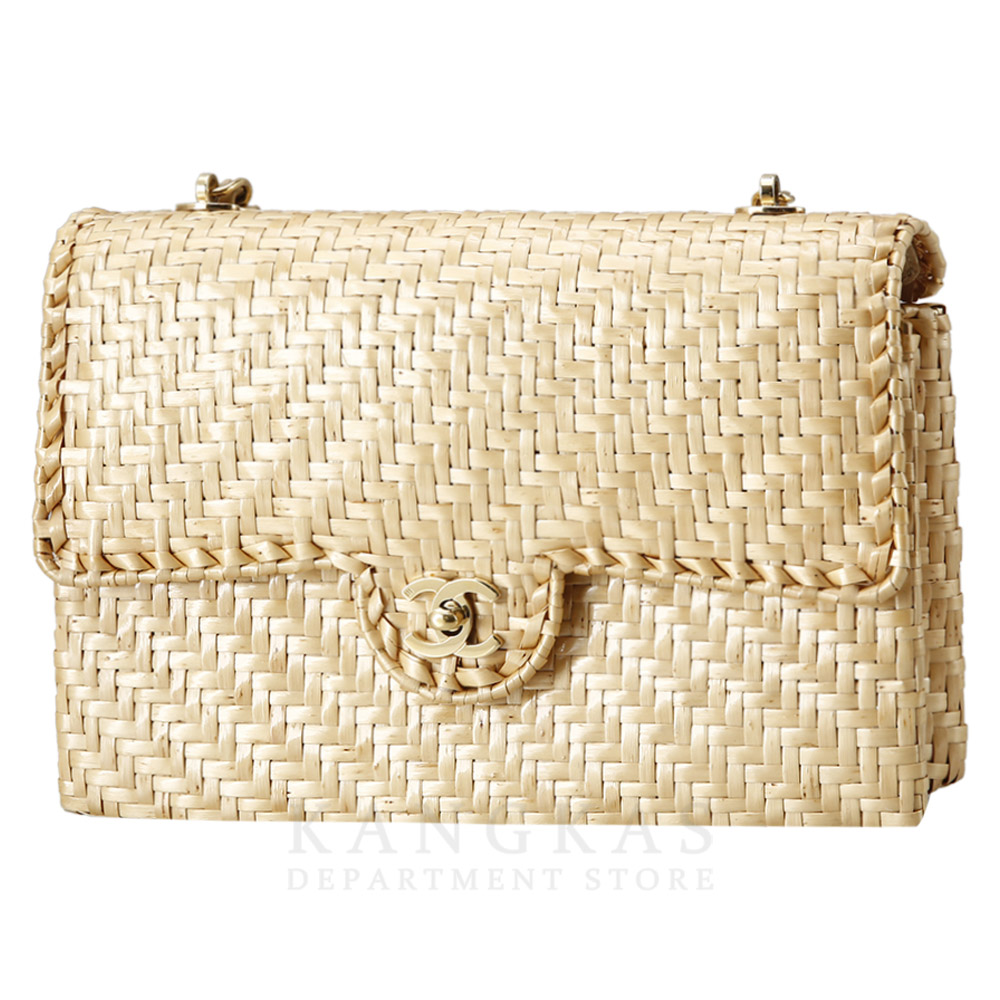 CHANEL(USED)샤넬 시즌 라탄 플랩백
