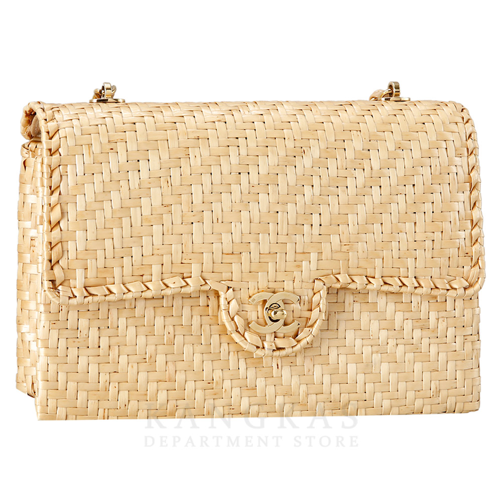 CHANEL(USED)샤넬 시즌 라탄 플랩백