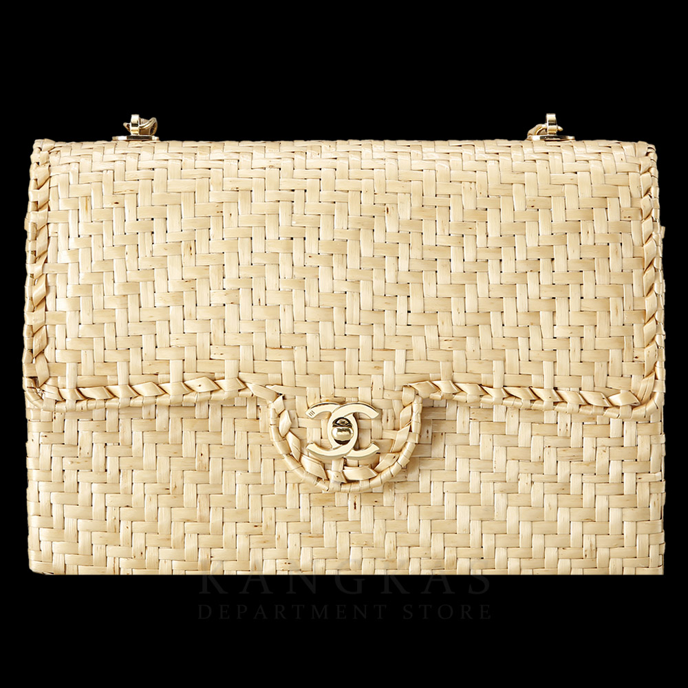 CHANEL(USED)샤넬 시즌 라탄 플랩백
