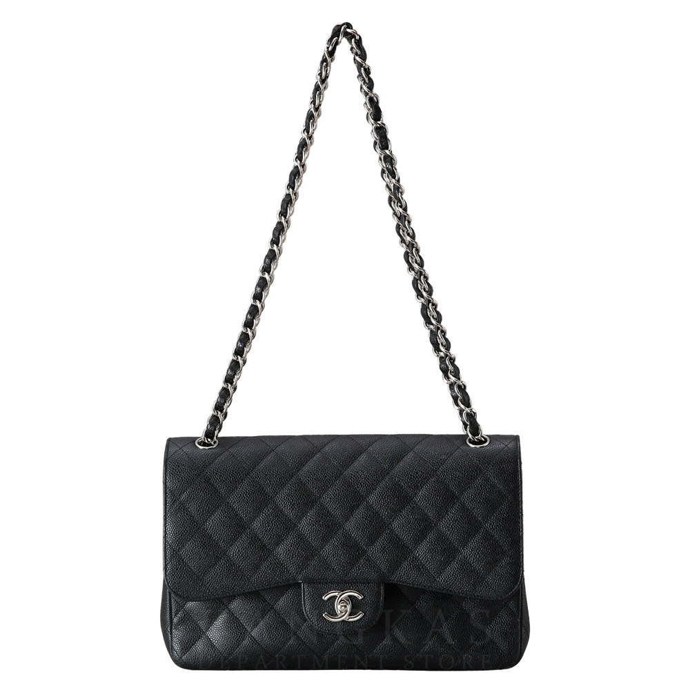CHANEL(USED)샤넬 캐비어 클래식 라지 플랩백