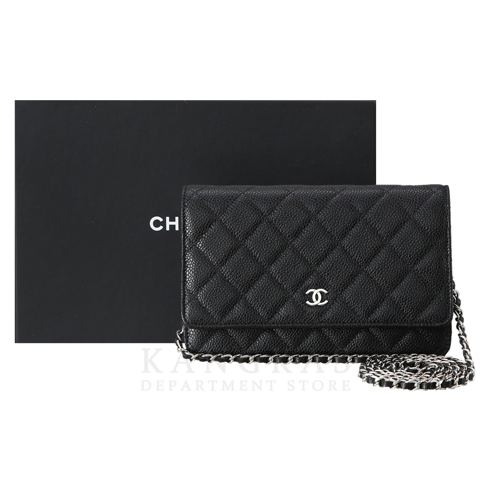 CHANEL(USED)샤넬 클래식 캐비어 WOC