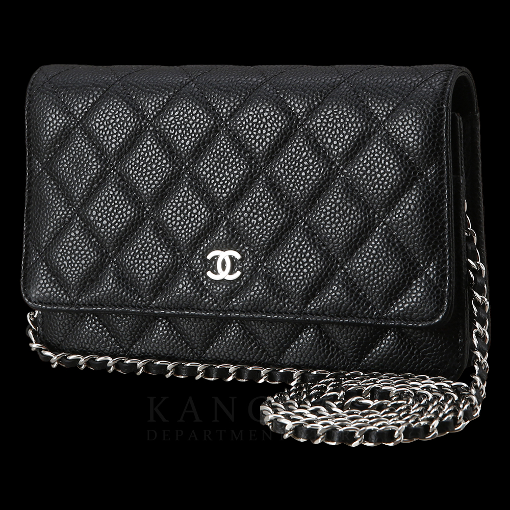 CHANEL(USED)샤넬 클래식 캐비어 WOC