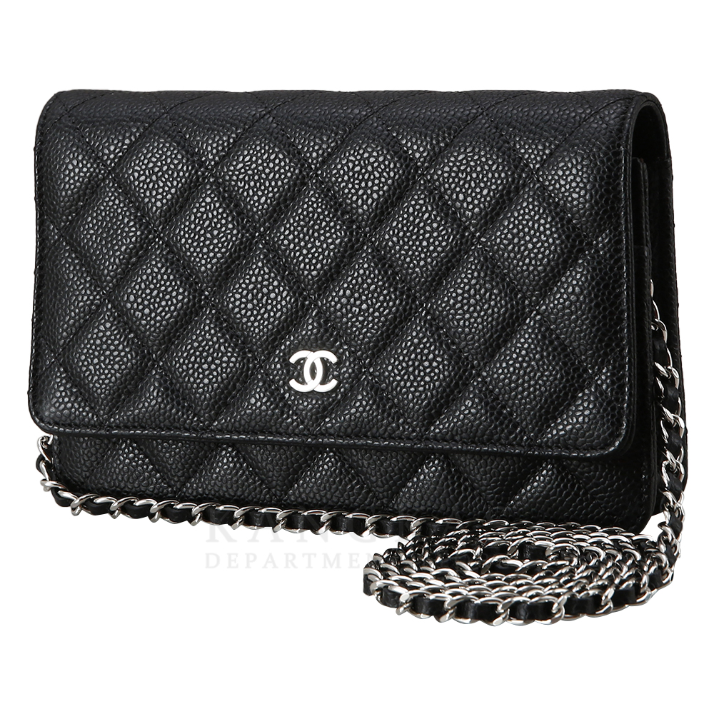 CHANEL(USED)샤넬 클래식 캐비어 WOC