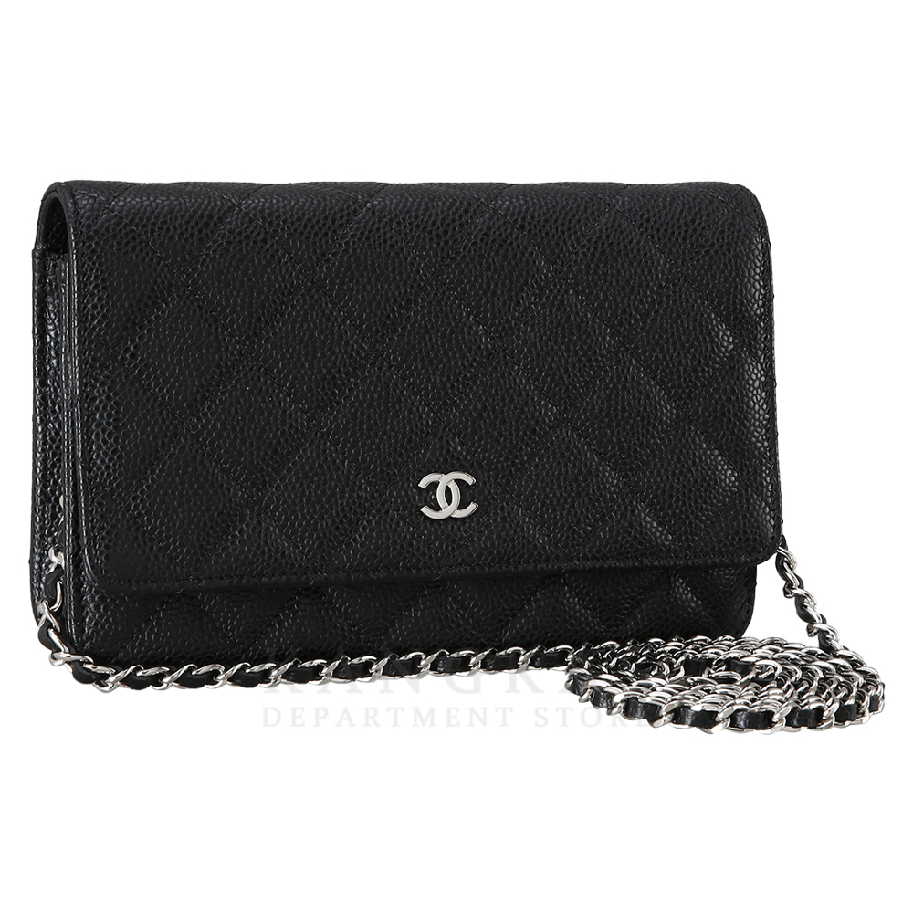 CHANEL(USED)샤넬 클래식 캐비어 WOC