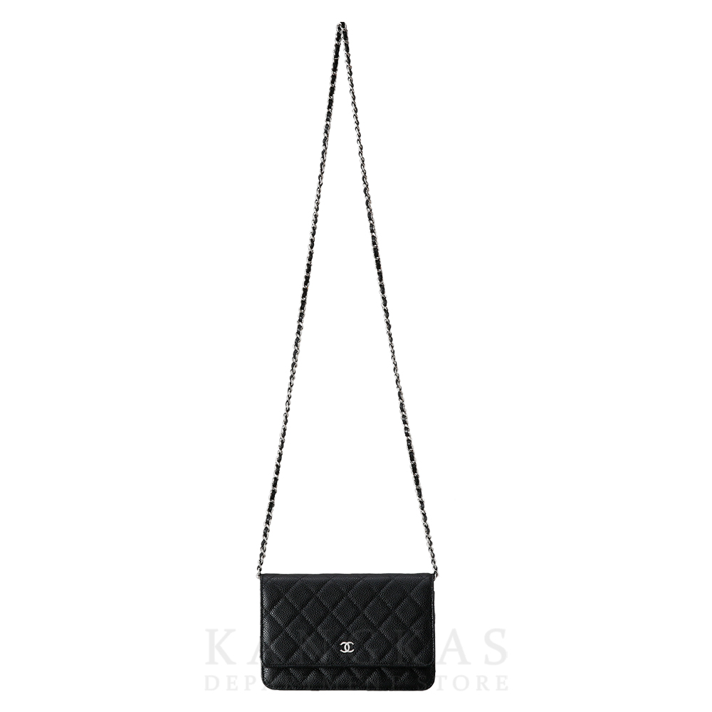 CHANEL(USED)샤넬 클래식 캐비어 WOC