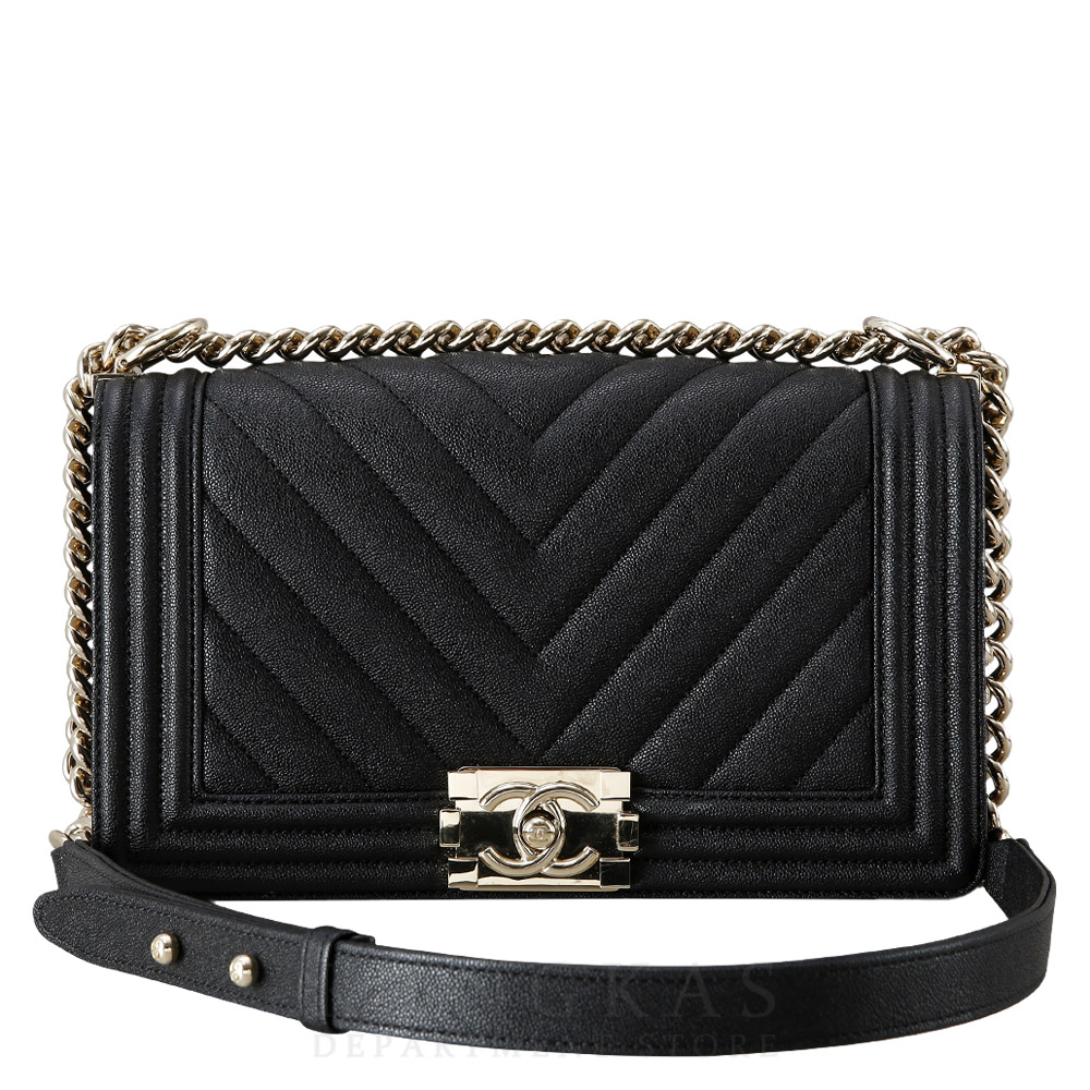 CHANEL(USED)샤넬 보이샤넬 미듐 플랩백