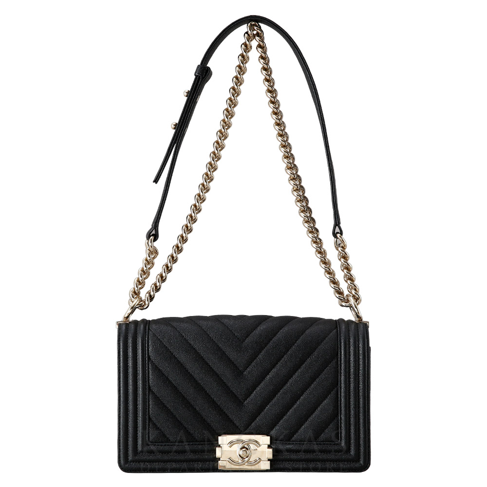 CHANEL(USED)샤넬 보이샤넬 미듐 플랩백