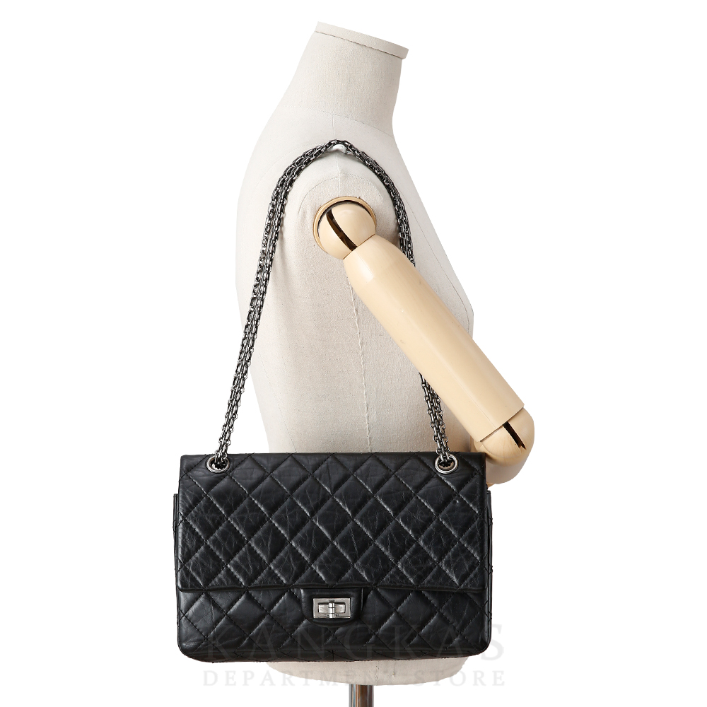 CHANEL(USED)샤넬 2.55 빈티지 미듐 플랩백