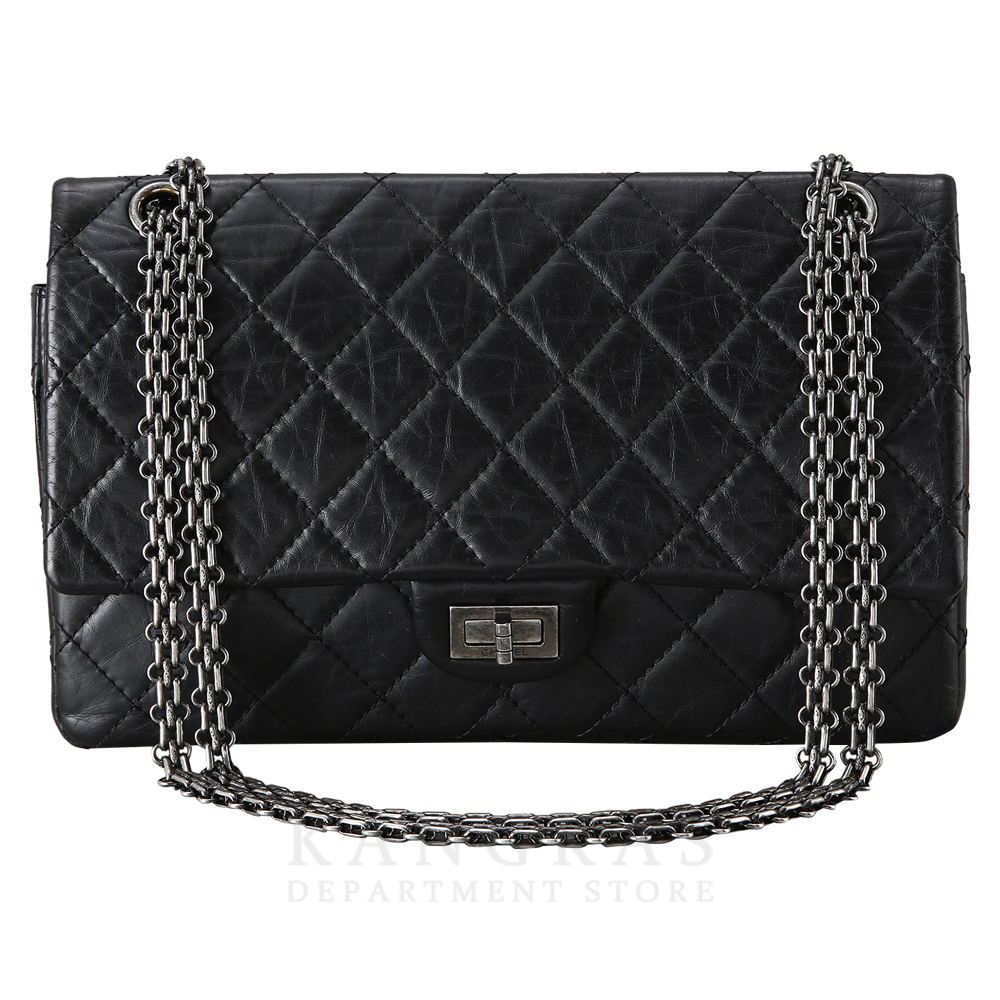 CHANEL(USED)샤넬 2.55 빈티지 미듐 플랩백
