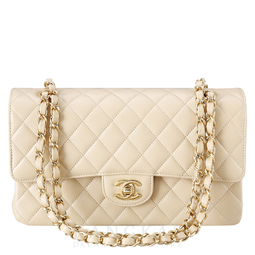 CHANEL(USED)샤넬 캐비어 클래식 미듐 플랩백