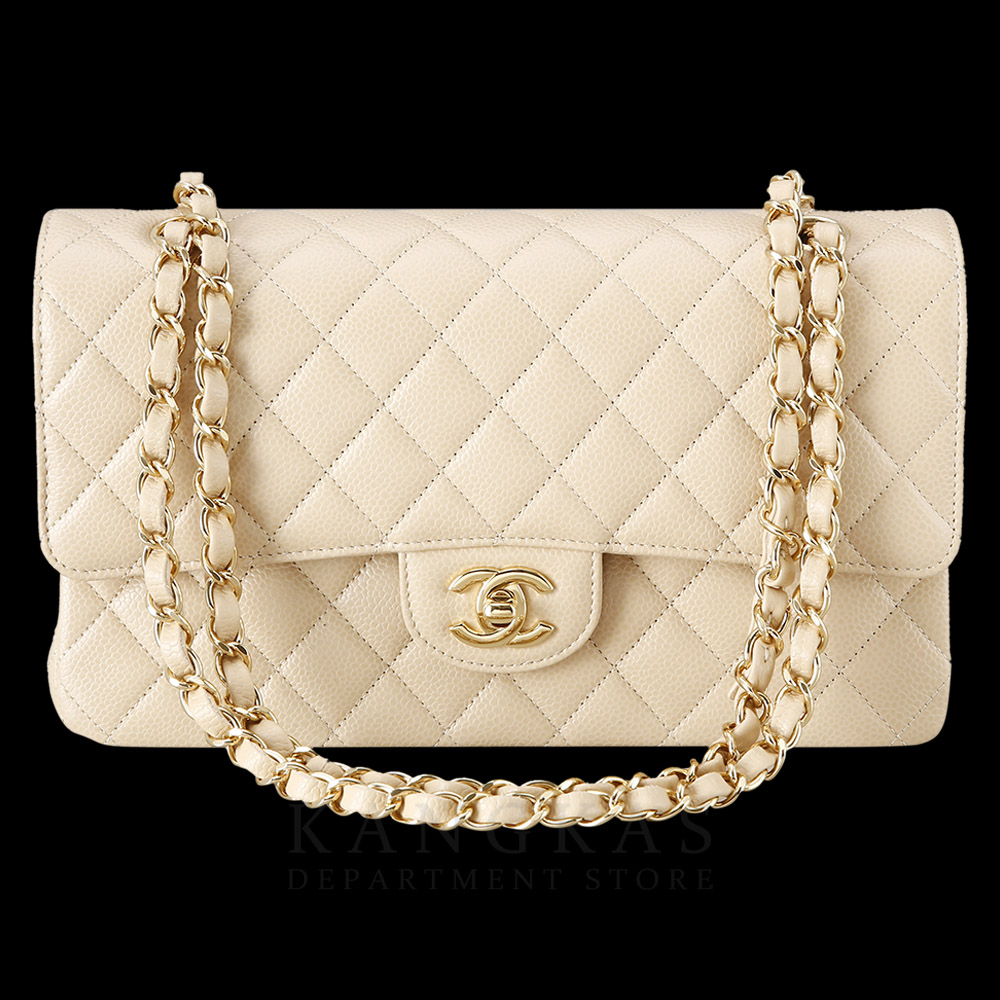 CHANEL(USED)샤넬 캐비어 클래식 미듐 플랩백