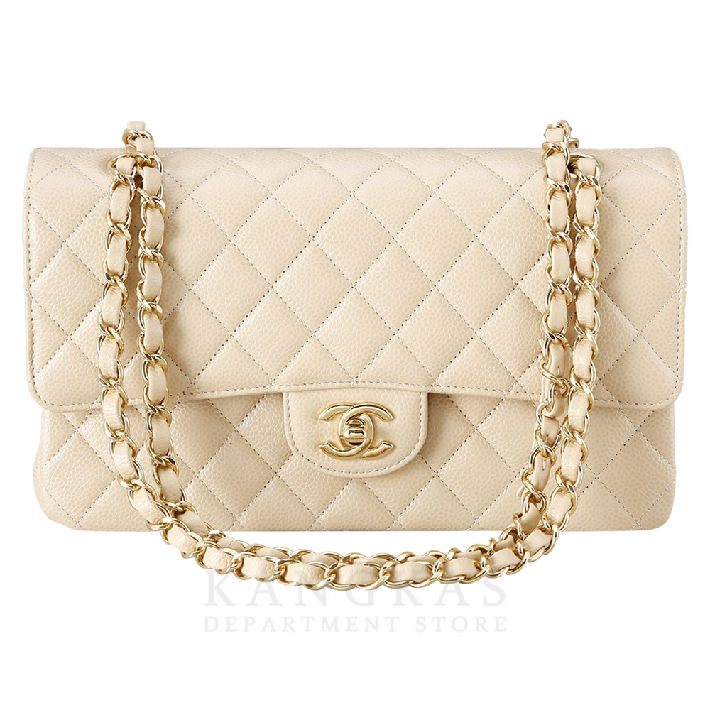 CHANEL(USED)샤넬 캐비어 클래식 미듐 플랩백