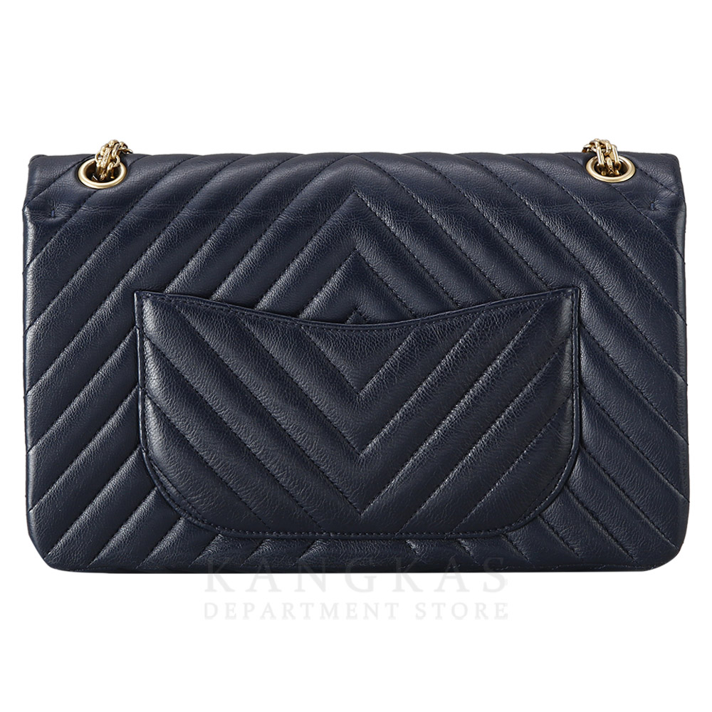 CHANEL(USED)샤넬 쉐브론 빈티지 2.55 플랩 미듐 숄더백