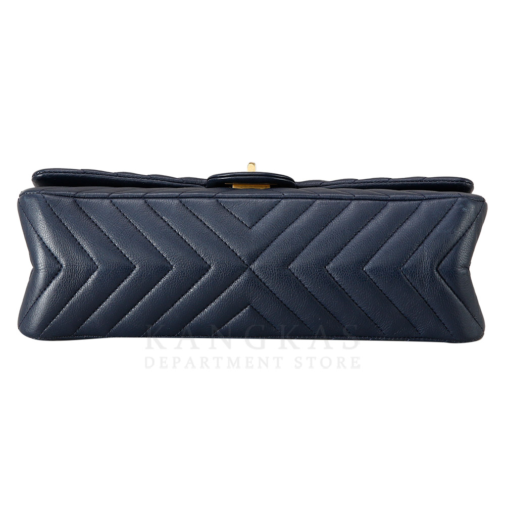 CHANEL(USED)샤넬 쉐브론 빈티지 2.55 플랩 미듐 숄더백