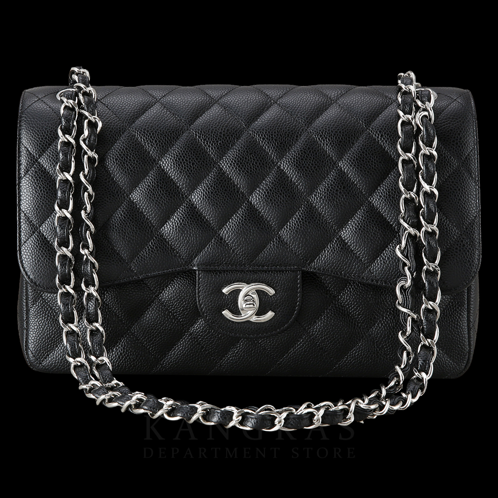 CHANEL(USED)샤넬 A58600 캐비어 클래식 라지 플랩백