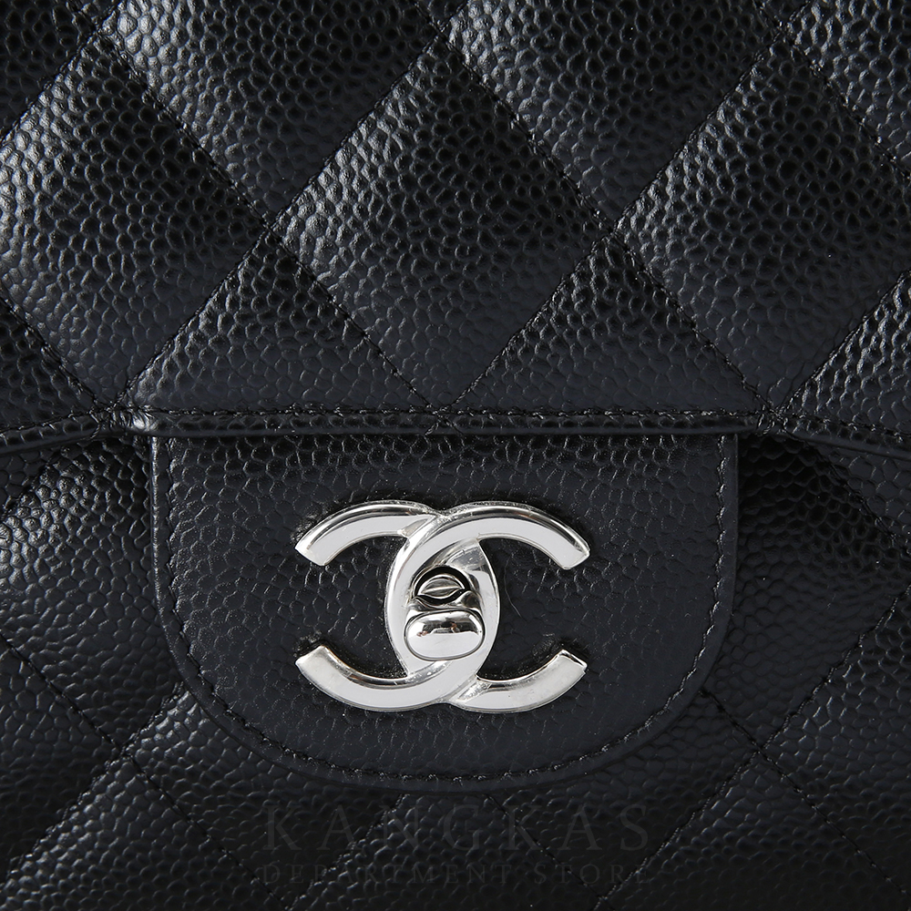 CHANEL(USED)샤넬 A58600 캐비어 클래식 라지 플랩백