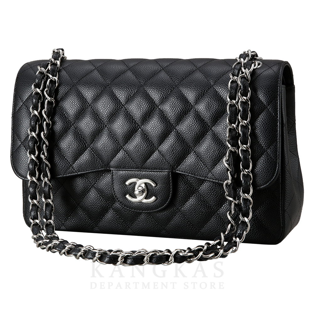 CHANEL(USED)샤넬 A58600 캐비어 클래식 라지 플랩백